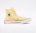 Colorblock Chuck 70 Jaune impulsion/Quartz rose/Écru