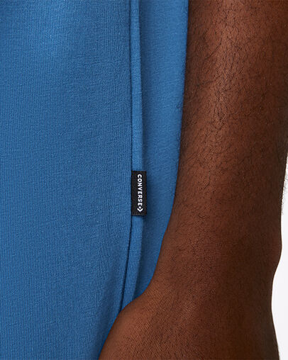 T-Shirt mit Comic-Grafik Dark Marina Blue, Detail View