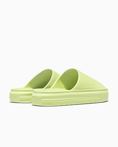 Converse Essential Slide Festival Field/Festival Field, Heel View