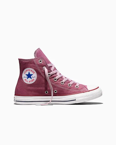 Chuck Taylor All Star Dip Dye Wide Width Mesa Rose Dyed, Outer Side View