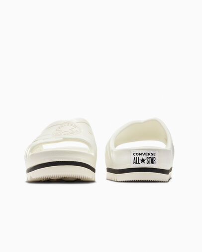 Chuck Taylor All Star Sandal CX Egret/Black/Egret, Heel View