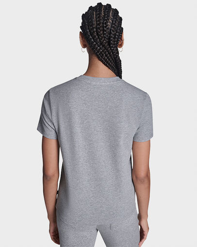 Chuck Taylor Patch T-Shirt Vintage Grey Heather, Detail View