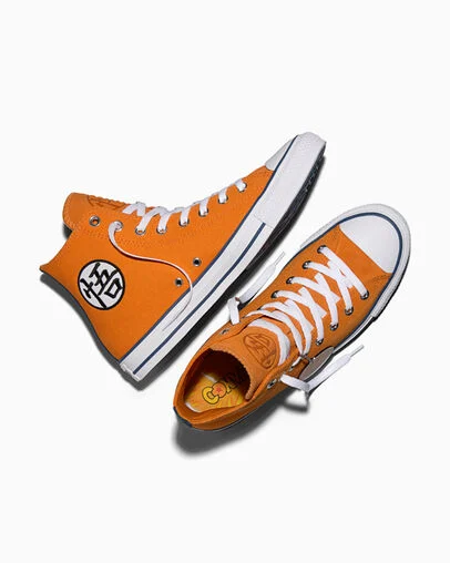 Converse Chuck Taylor All Star x Dragon Ball Z Goku Exuberance/Poseidon, Angled View