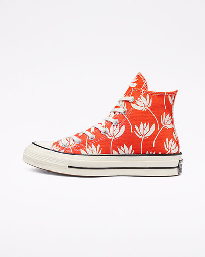 Chuck 70 Summer Spirit Bright Poppy/Egret/Black, Inner Side View