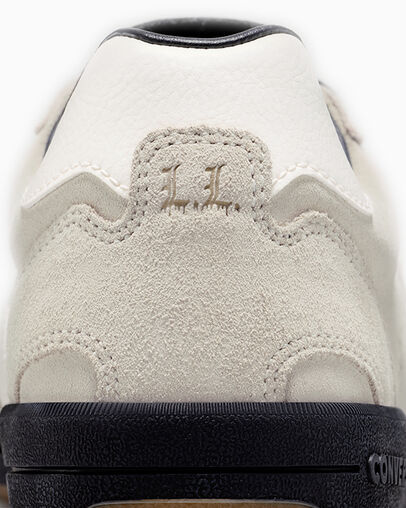 CONS Louie Lopez Pro 2 Suede Egret/Black/Gum, Detail Angle View