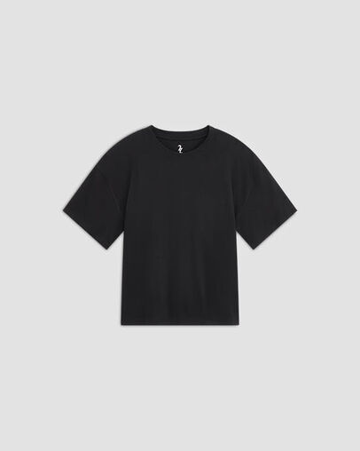 SHAI 001 Short Sleeve T-Shirt Converse Black, Front View