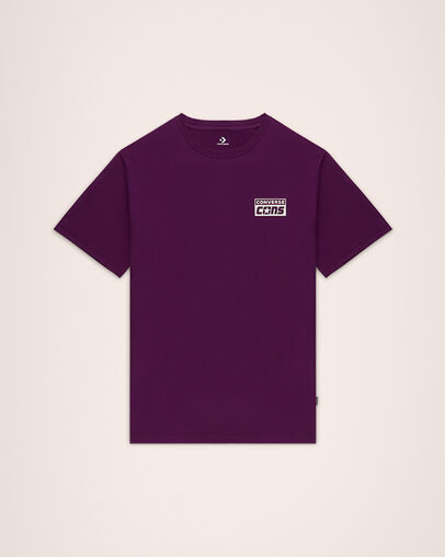 CONS Graphic T-Shirt Nightfall Violet, Front View