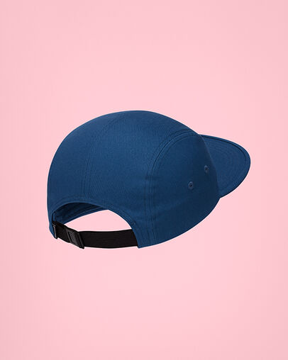 Bubble Graphic Camp Cap Court Blue, 3/4 View