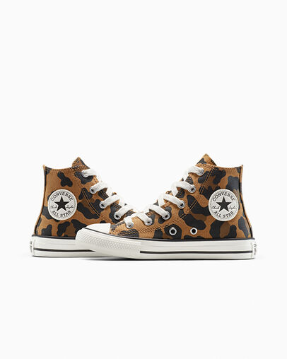 Chuck Taylor All Star Leopard Incensed/Vintage White/Black, Detail Angle View