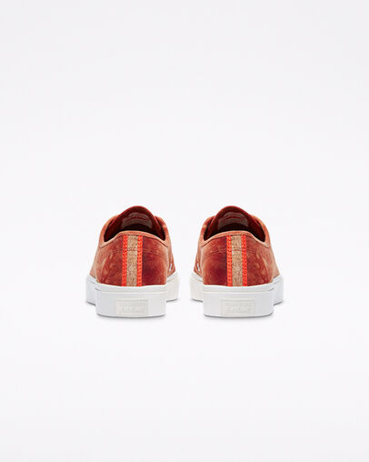 Summer Daze Jack Purcell &Eacute;corce rouge/Coquelicot &eacute;clatant/Aigrette, Heel View