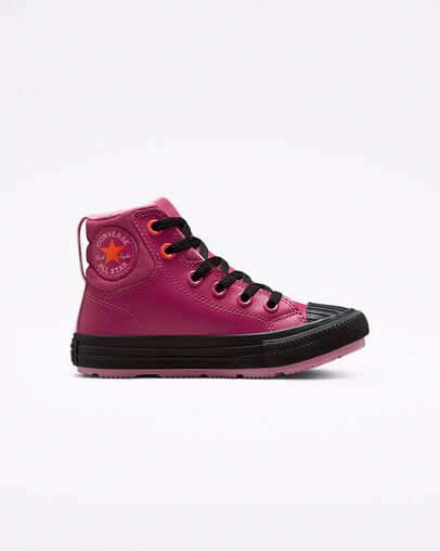 Chuck Taylor All Star Berkshire Boot Midnight Hibiscus/Black, Inner Side View