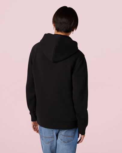 Exploration Team Pullover Hoodie Converse Black, Back View
