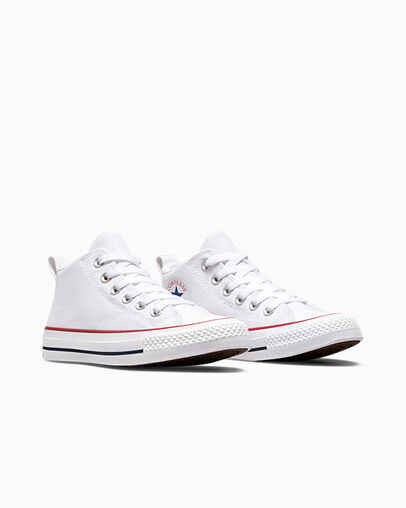 Chuck Taylor All Star Malden Street White/Red/Blue, Top and Side View