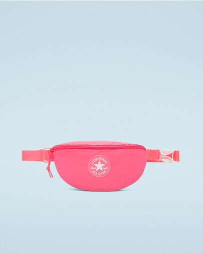 Chuck Taylor All Star Patch Sling Pack Hyper Pink, Front View