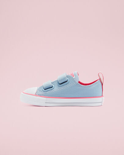 Converse Color Easy-On Chuck Taylor All Star Azul sal marina/Rosa intenso/Blanco, Inner Side View