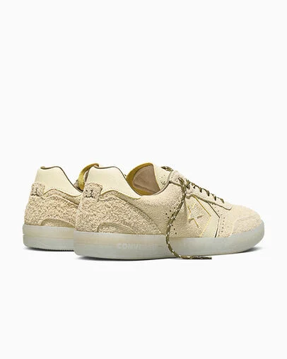 CONS Louie Lopez Pro 2 Rough Out Suede Golden View/Mud Season, Heel View