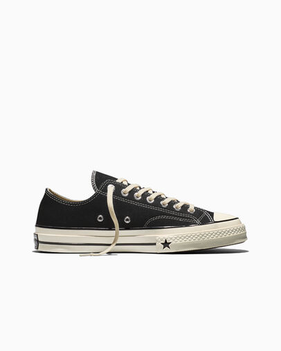 Chuck 70 X Black/Black/Egret, Outer Side View