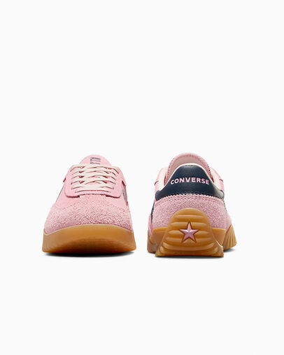 Run Star Trainer Suede Rosa loto/Rosa loto, Heel View