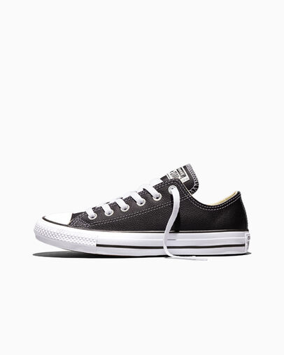 Chuck Taylor All Star Leather Black, Inner Side View