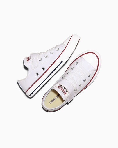 Chuck Taylor All Star Easy-On Blanco/Blanco/Natural, Angled View