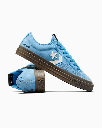 Star Player 76 Suede Azul claro/Garza/Negro, Detail Angle View