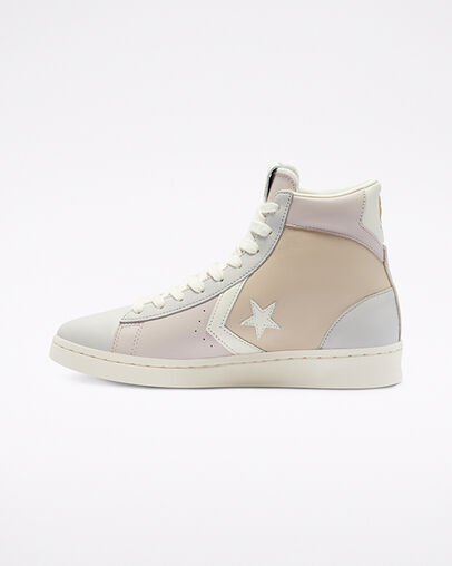 Pro Leather Neutral Tones Farro/Silt Red/Egret, Inner Side View