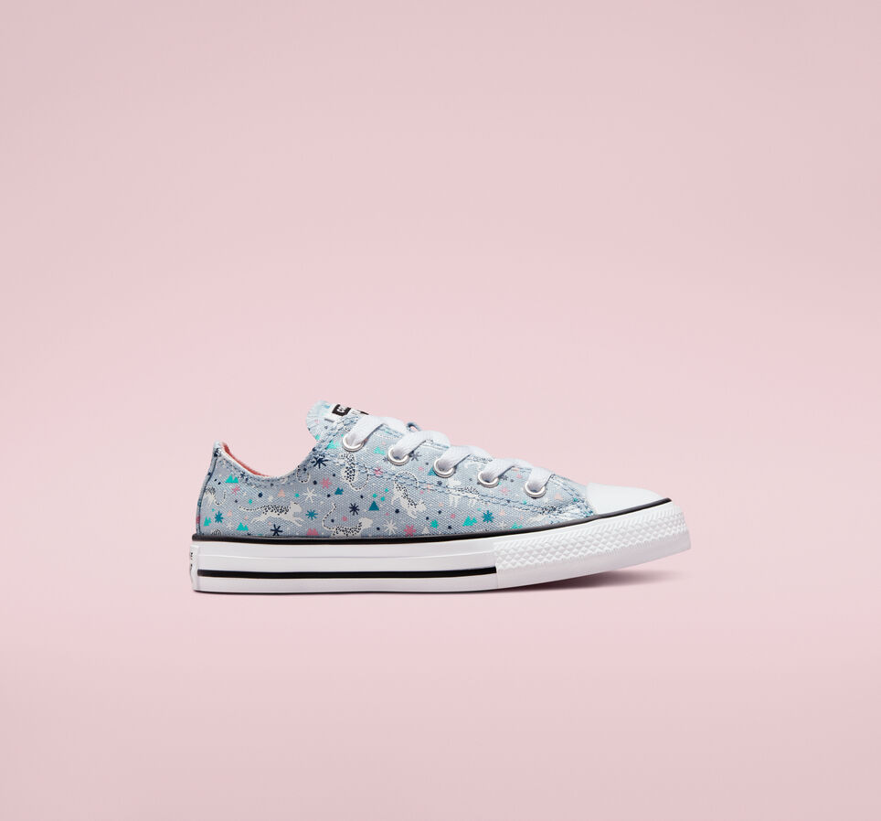 Chuck Taylor All Star Snowy Leopard Lt. Armory Blue/Storm Pink