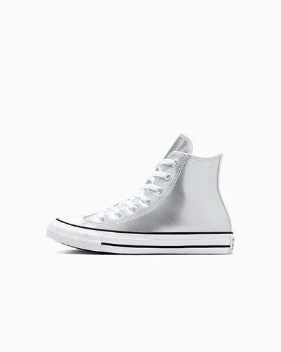 Chuck Taylor All Star Metallic Silber/Wei&szlig;/Silber, Inner Side View