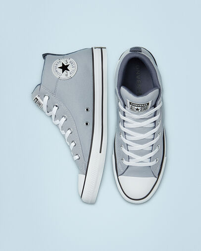 Chuck Taylor All Star Street Digital Terrain Gravel/Light Carbon/White, Top and Side View
