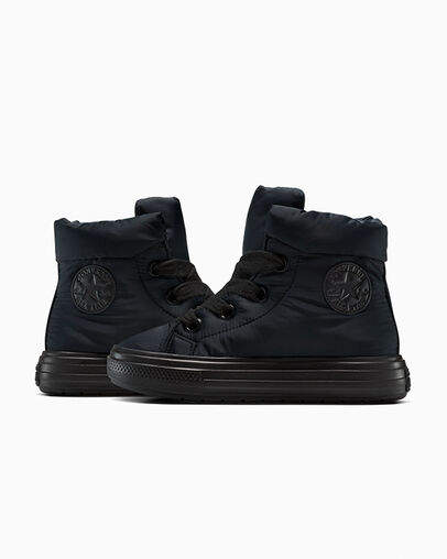 Chuck Taylor All Star Elements Boot Black/Black/Black, Detail Angle View