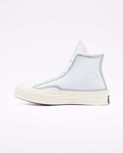 Chuck 70 Metallic Seam White/Egret/Black, Inner Side View