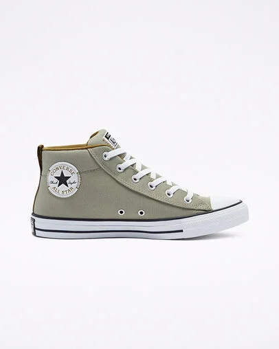 Chuck Taylor All Star Street Digital Terrain Light Field Surplus/Dark Moss, Outer Side View