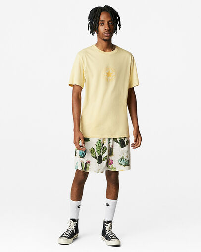 Camiseta Tonal All Star Patch Graphic Gota de lim&oacute;n, Full Body View