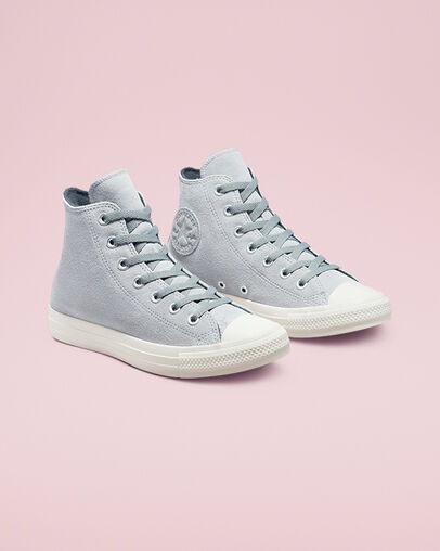 Cozy Utility Chuck Taylor All Star Ash Stone/Ash Stone/Egret, Angled View