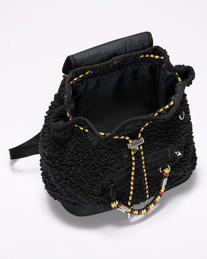 Petit sac &agrave; dos Sherpa Noir Converse