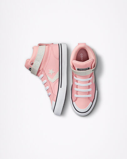 Pro Blaze Strap Winter Glitter Storm Pink/Silver/White, Top and Side View