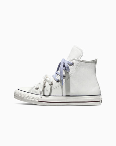 Chuck Taylor All Star Retro Leather Vintage White/Deep Bordeaux, Inner Side View