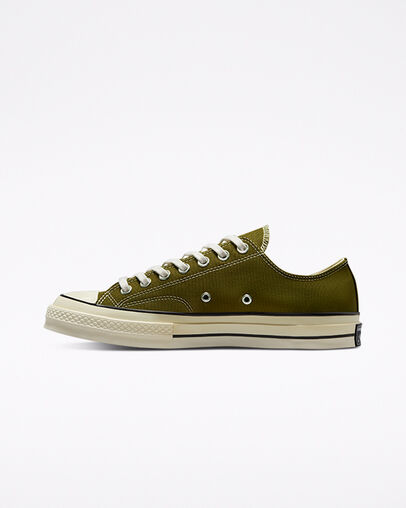 Chuck 70 Vintage Canvas Dark Moss/Egret/Black, Inner Side View