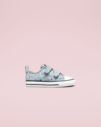 Chuck Taylor All Star Easy-On Snowy Leopard Lt Armory Blue/Storm Pink, Outer Side View