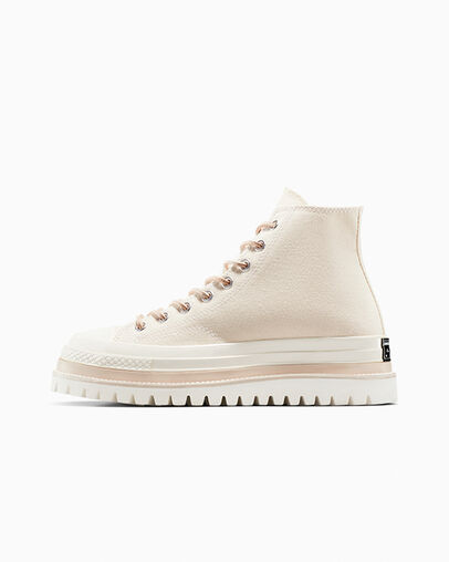 Chuck 70 LTD Lugged Platform Trek Evo natural, Inner Side View