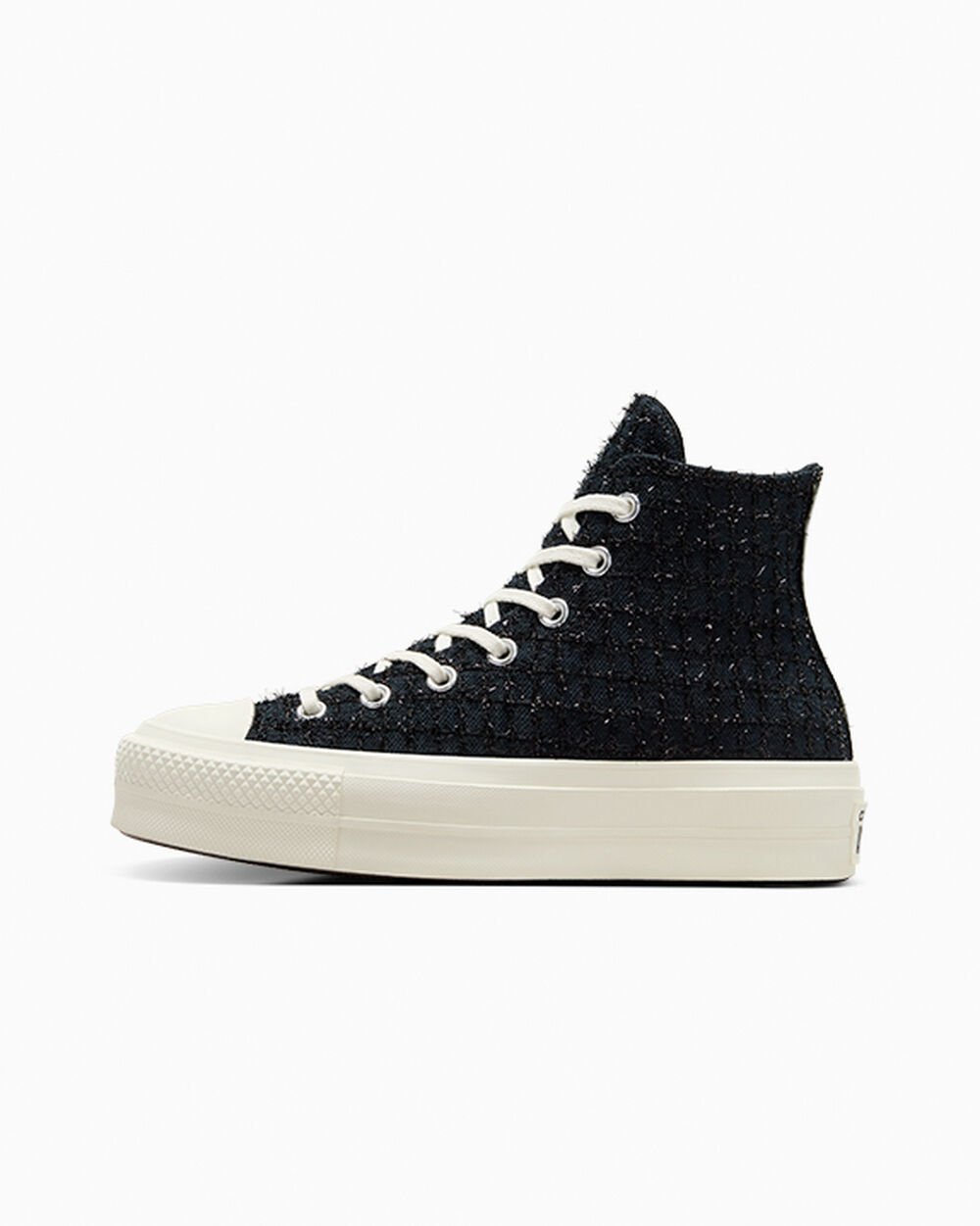 Converse All star sneaker zwart/zilver/egret