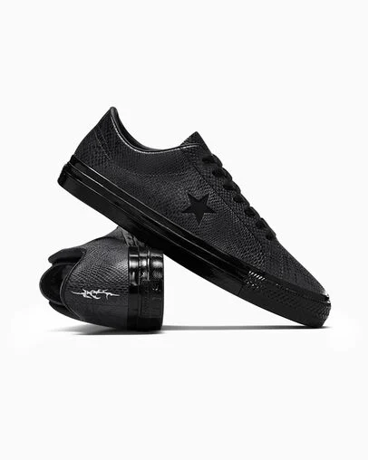 One Star Pro Jamie Platt Negro/Negro/Blanco, Detail Angle View