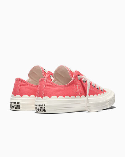 Chuck Taylor All Star Petal Pop Cherry Balm/Egret/Egret, Heel View
