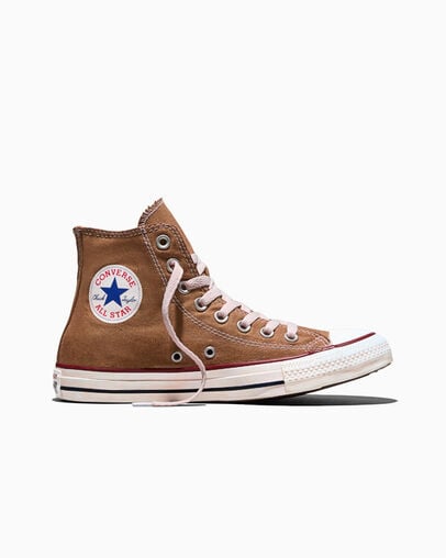 Chuck Taylor All Star Dip Dye Wide Width Truffle Dyed, Outer Side View