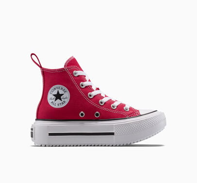 Converse Chuck Taylor All Star Lift Double Stack Platform Red/White/Black