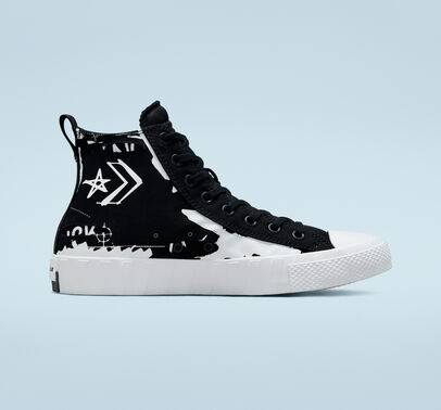 UNT1TL3D Script Unisex High-Top Shoe