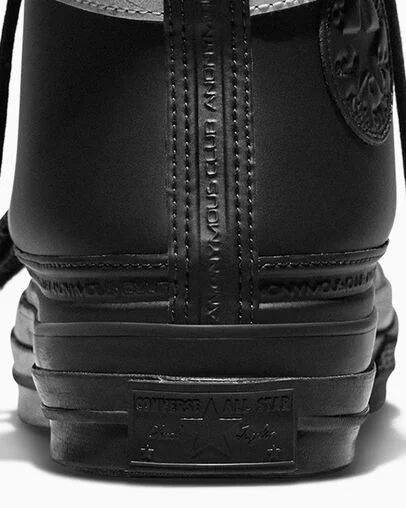 Converse x Anonymous Club Chuck 70 Black/Steel Gray/White, Detail Angle View