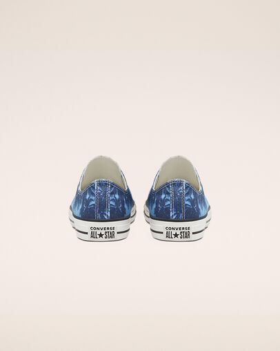 Chuck Taylor All Star Sunset Palms Blue/White/Black, Heel View