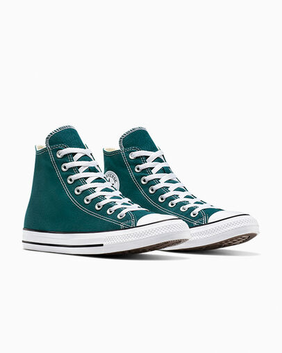 Chuck Taylor All Star Canvas Jaded Teal, Top and Side View