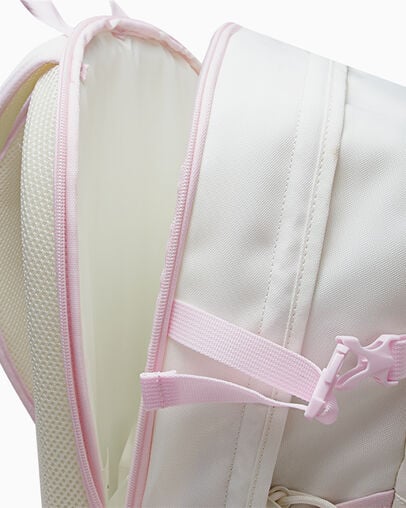 Straight Edge Backpack Egret, On Model View